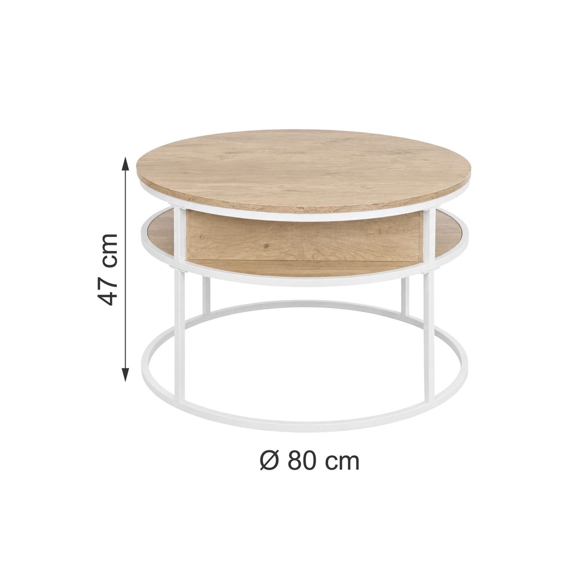 Mesa de centro elevable con espacio de almacenamiento, color blanco...
