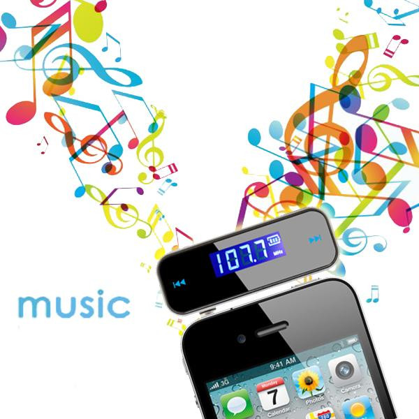 Transmisor FM con pantalla LCD