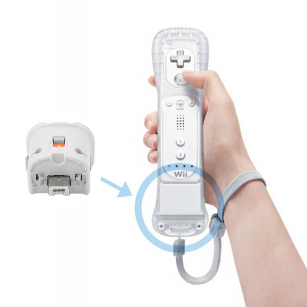 Motion Plus Adapter for Nintendo Wii Remote - White