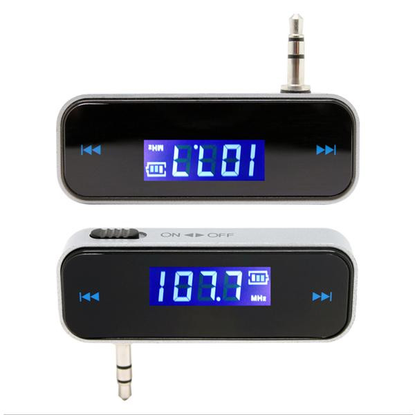 Transmisor FM con pantalla LCD