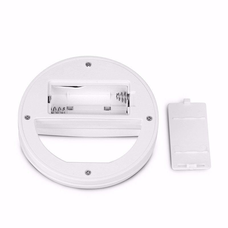 Universal Selfie Lamp / Ring with different light modes - White