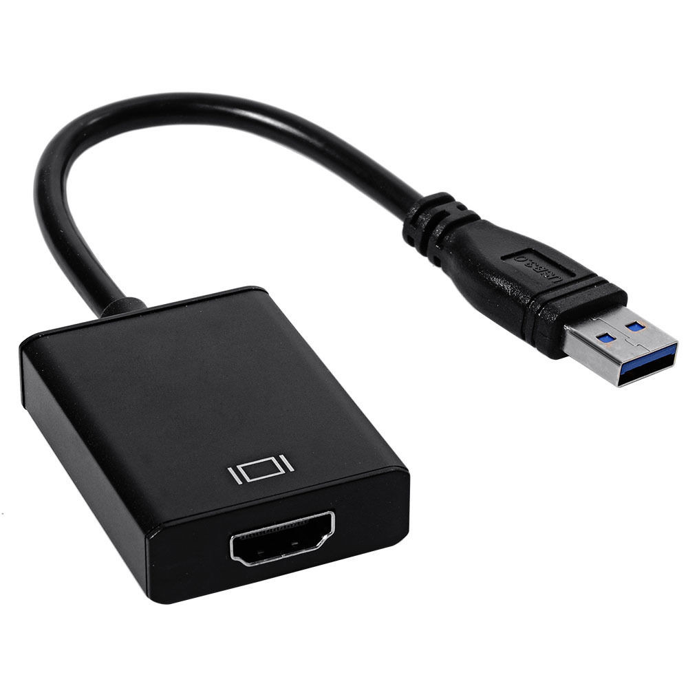 USB 3.0 to HDMI Adapter - Black