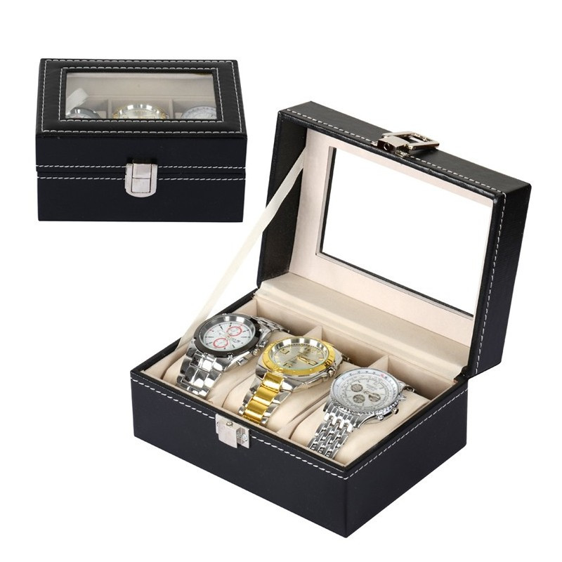 Luxury Watch Box - 3 watch slots