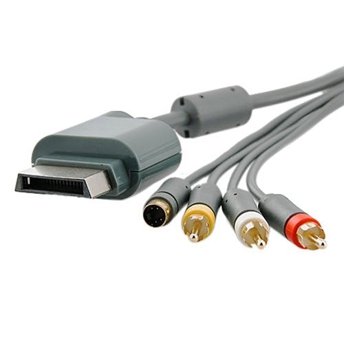 S-terminal / AV-terminal naar de XBOX 360-interface
