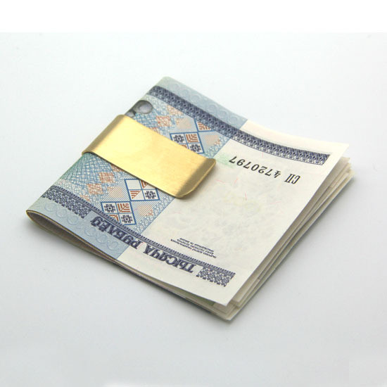 Billfold / Geldclip - Goud