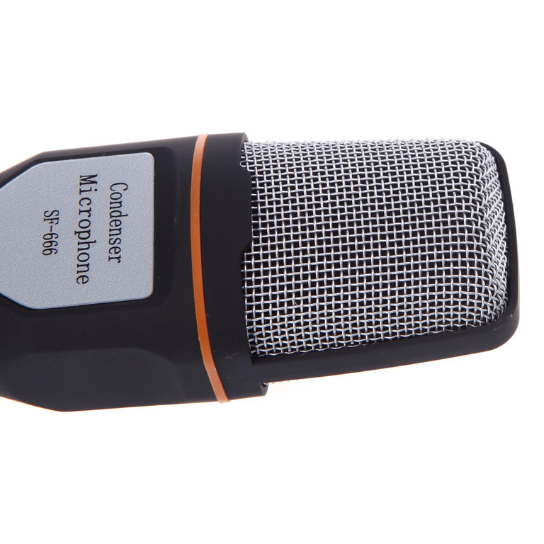 High Quality Studio Microphone - 3.5mm - Golden Edition