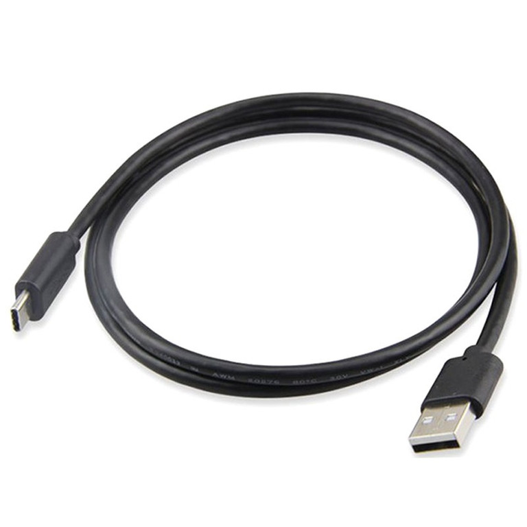 USB zu USB-C Kabel - 1 m - Schwartz