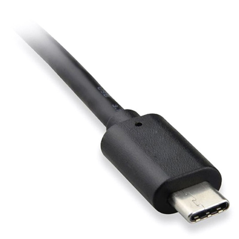 Cable USB a USB -C - 1 m - negro