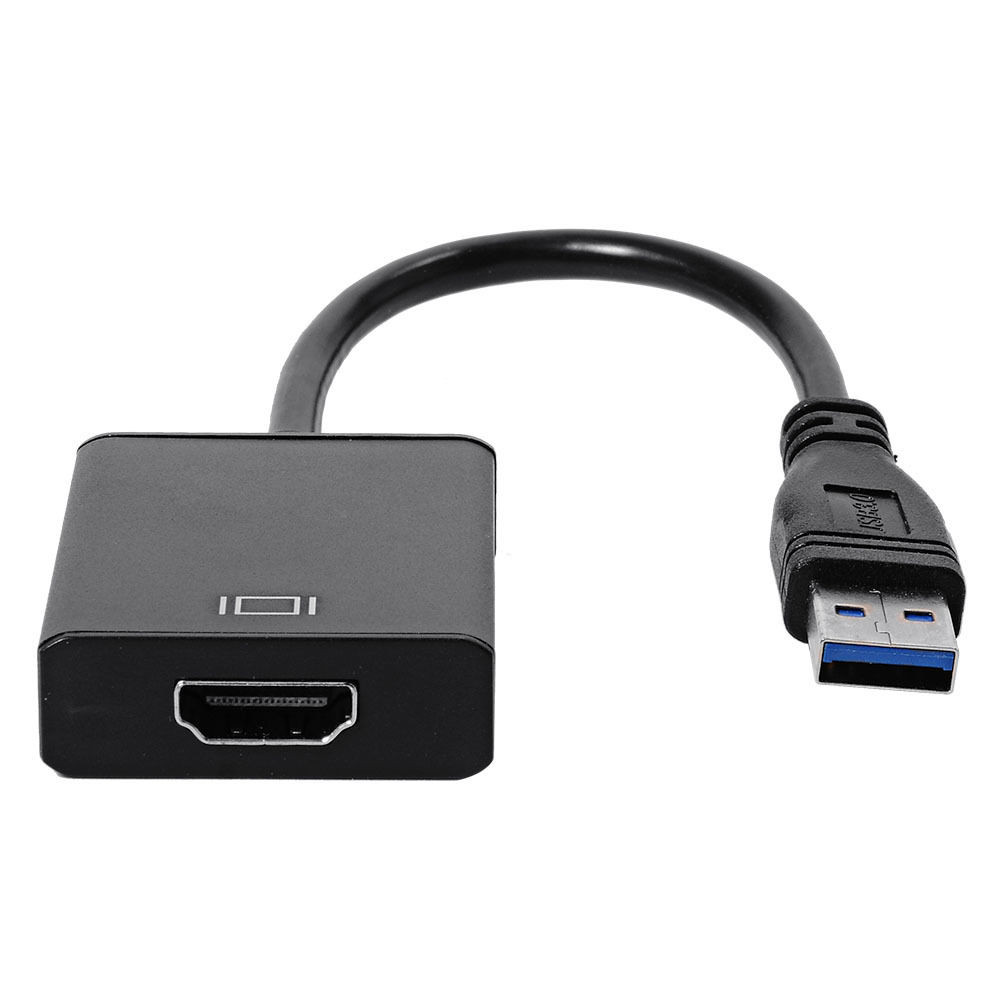 USB 3.0 zu HDMI Adapter - Schwarz
