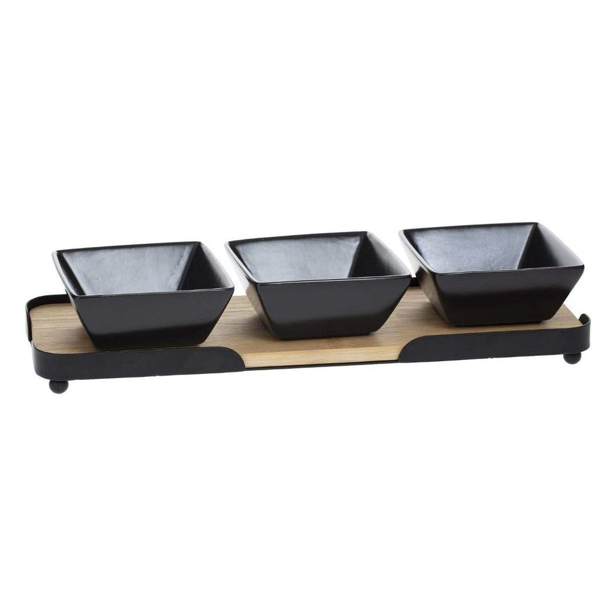 Conjunto cabaré com 3 tigelas