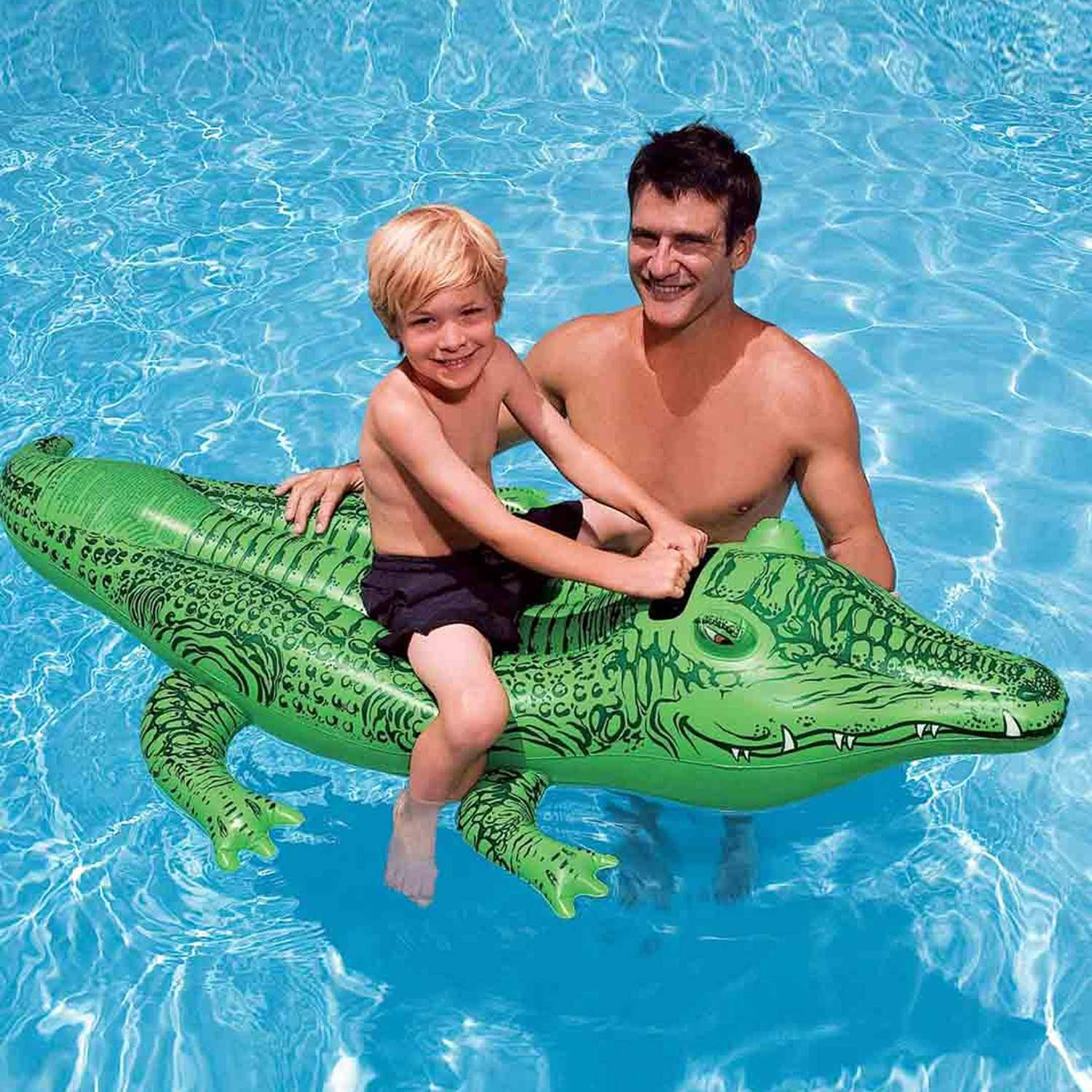 Pool Float, Crocodile - 168 x 86 cm