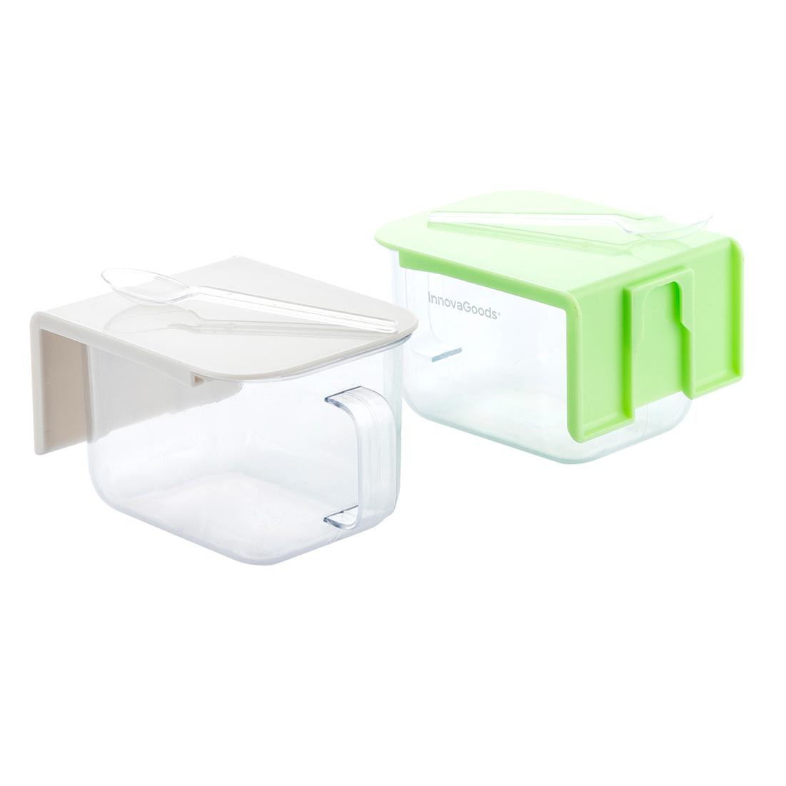 2x Self-adhesive Kitchen Container