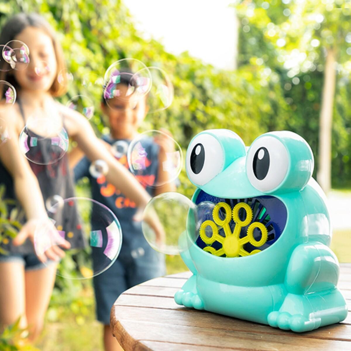 Electric Soap Bubble Machine - Frog