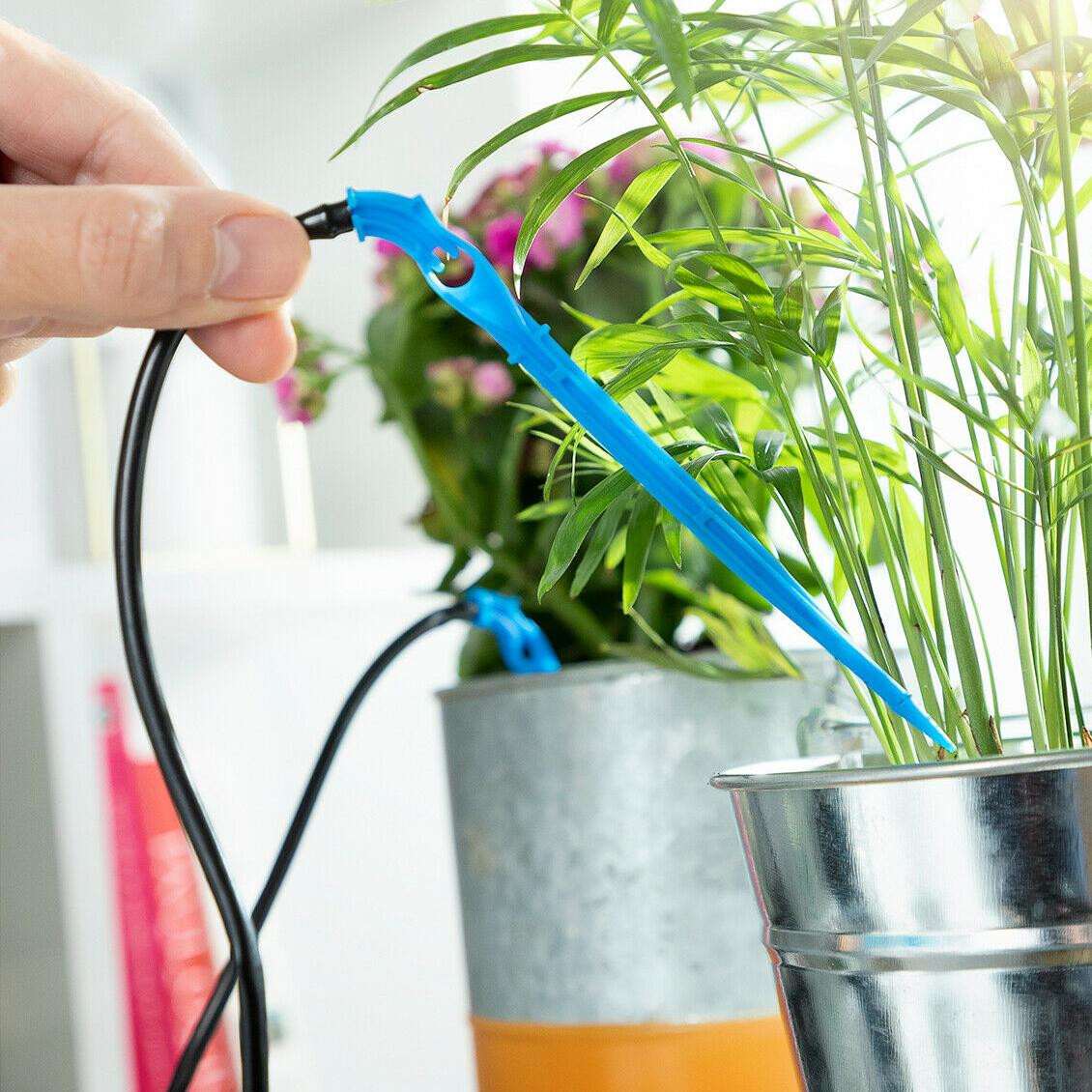 Automatic Drip Irrigation System for 8 Potted Plants