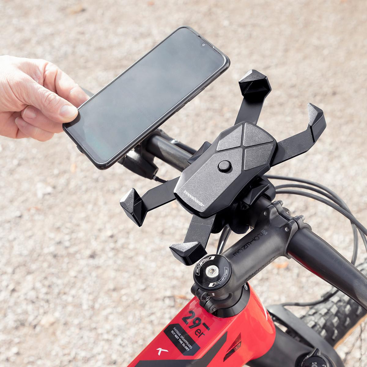 Mobile Holder for Bicycle Handlebars