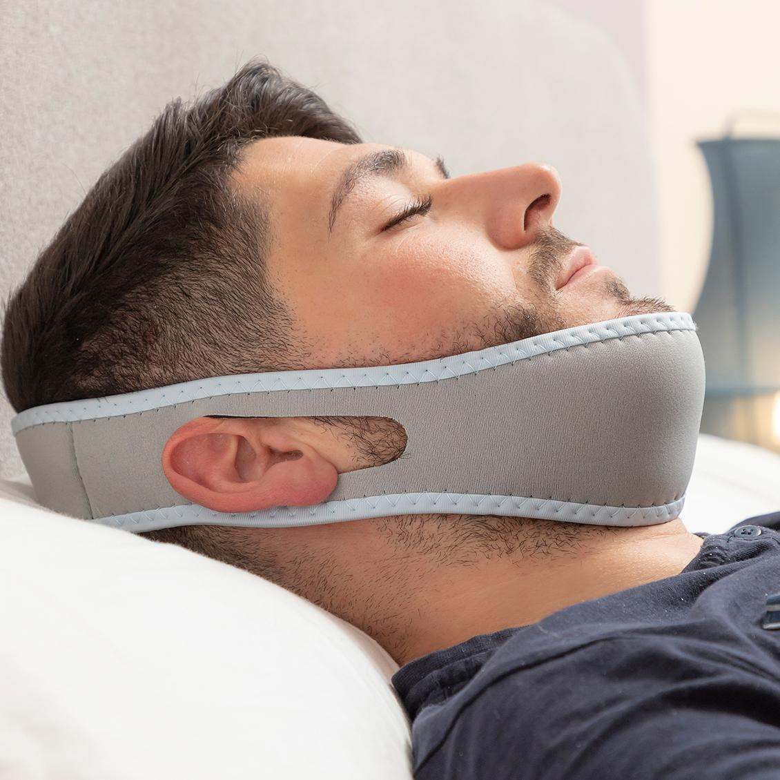 Chin Strap Against Snoring