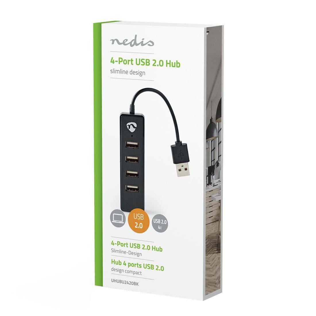 USB-HUB 2.0-4X USB-STARAR