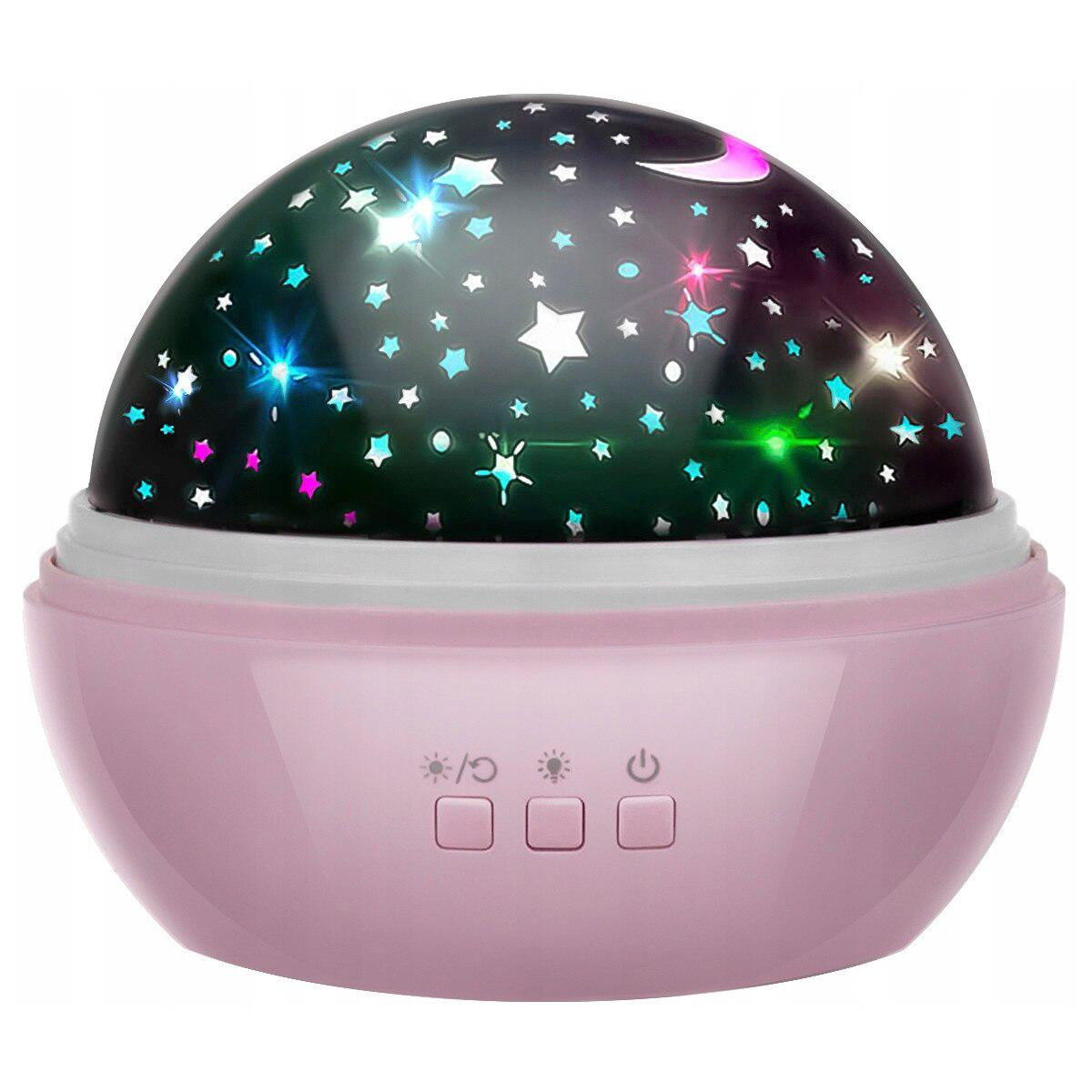 Projectorlamp, USB - Roze