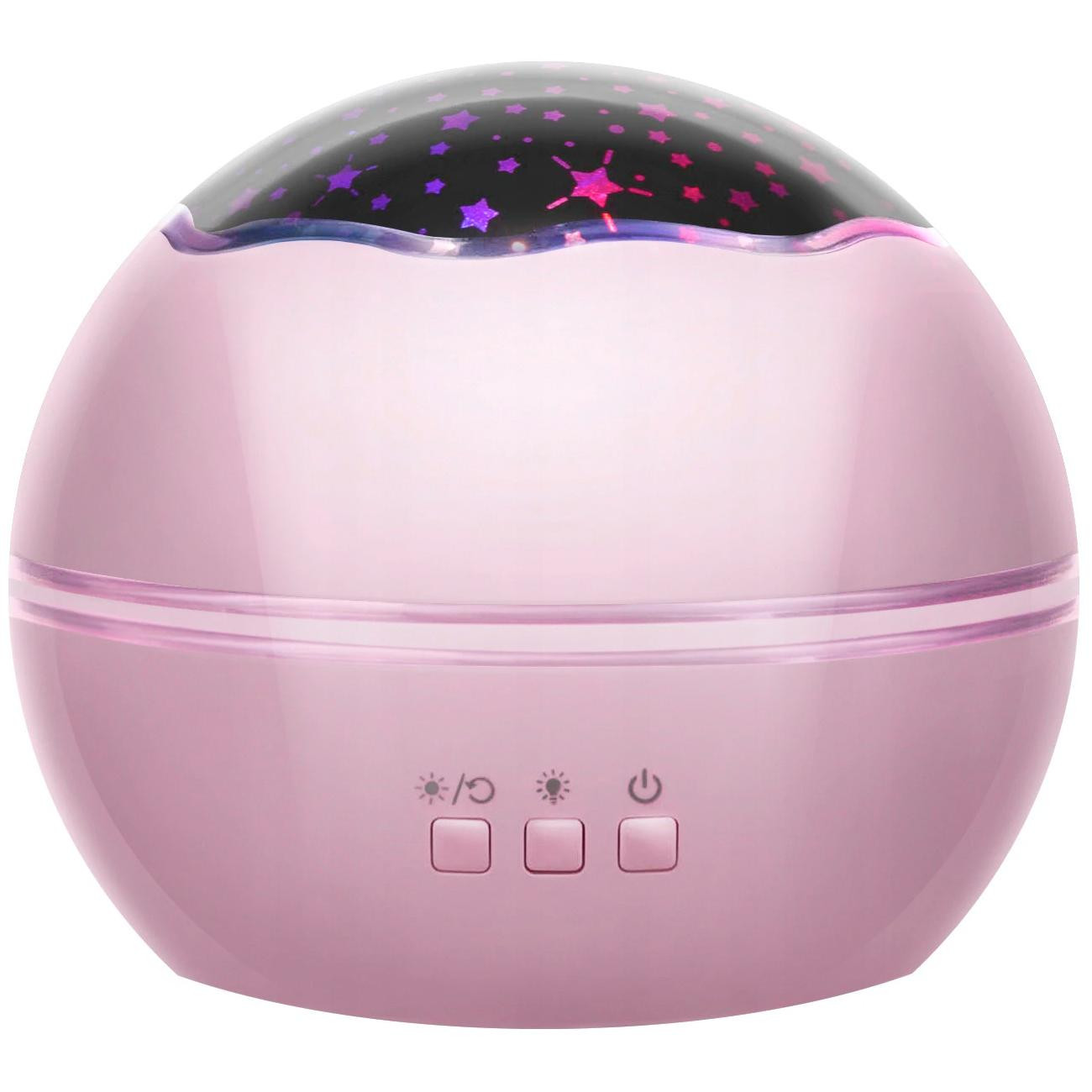 Lampe projecteur, USB - Rose