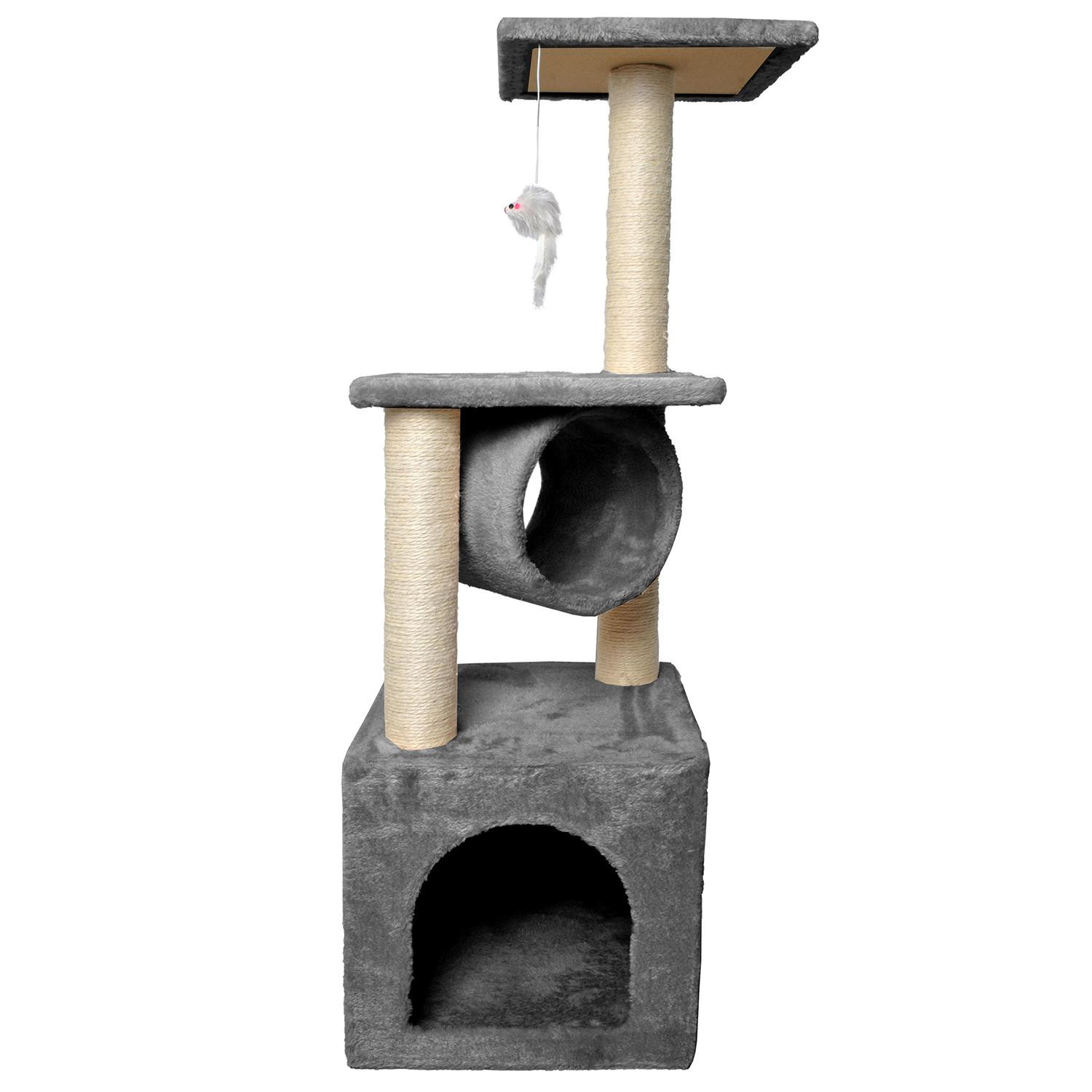 Árvore do Gato com Caverna e Túnel - 90 cm