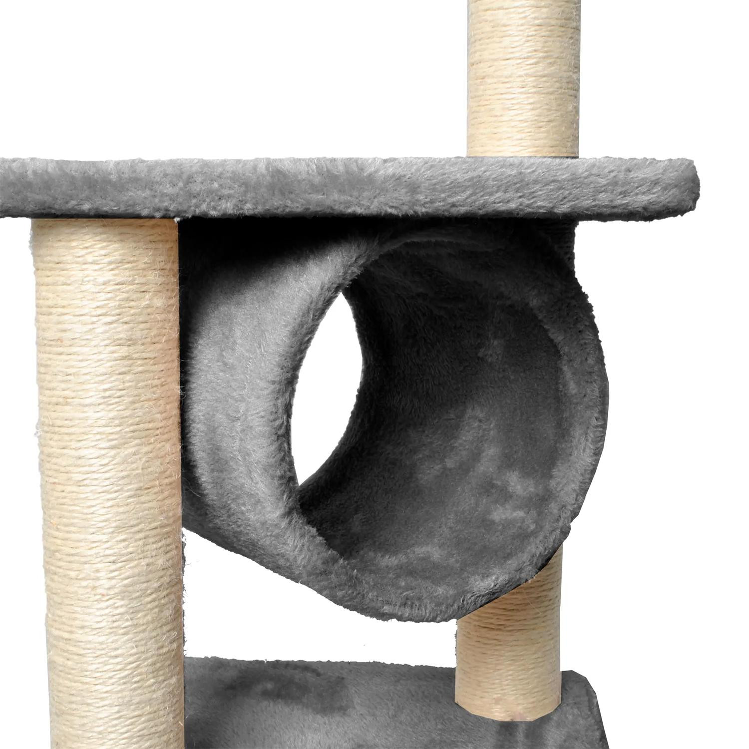 Árvore do Gato com Caverna e Túnel - 90 cm