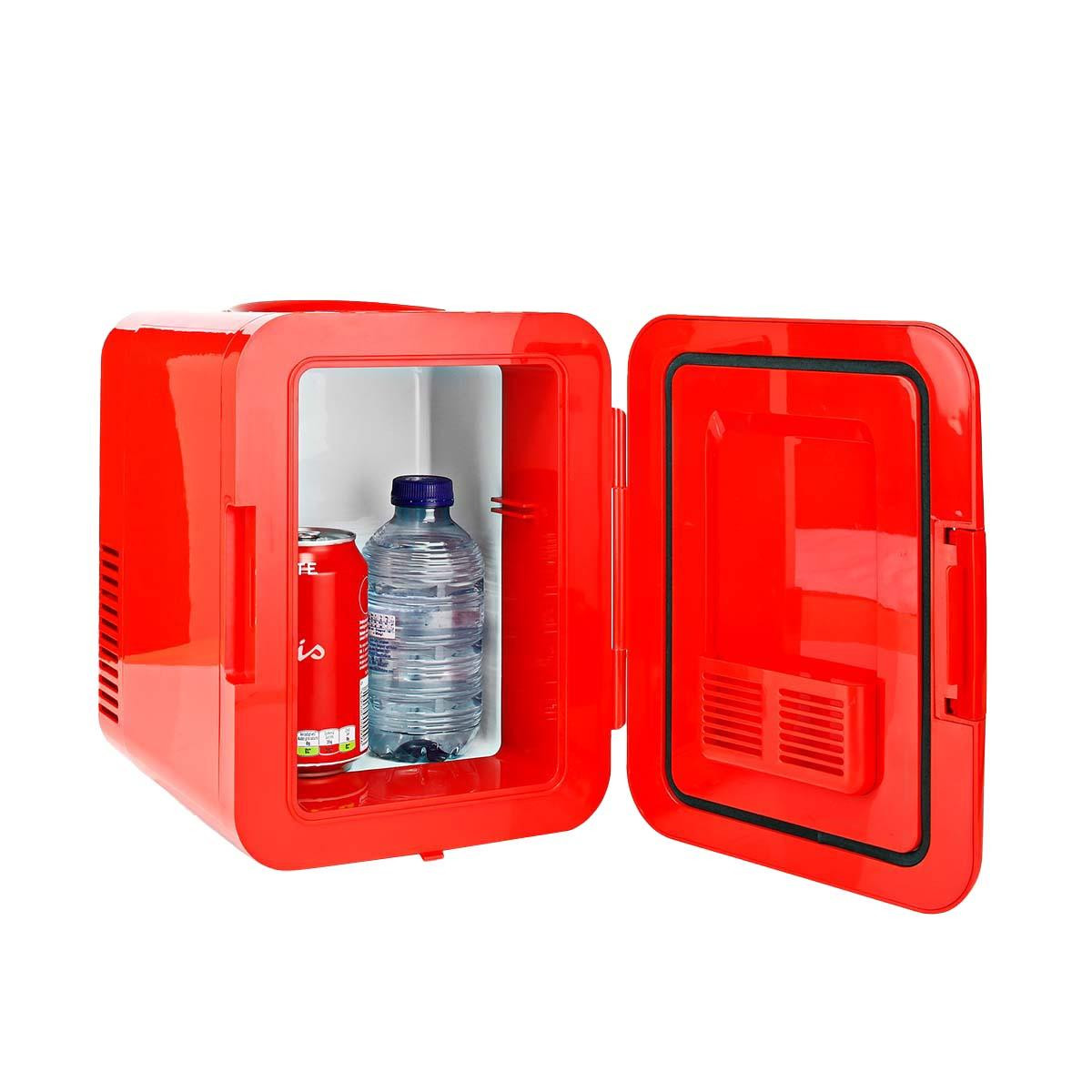 Mini Fridge, Portable - Red