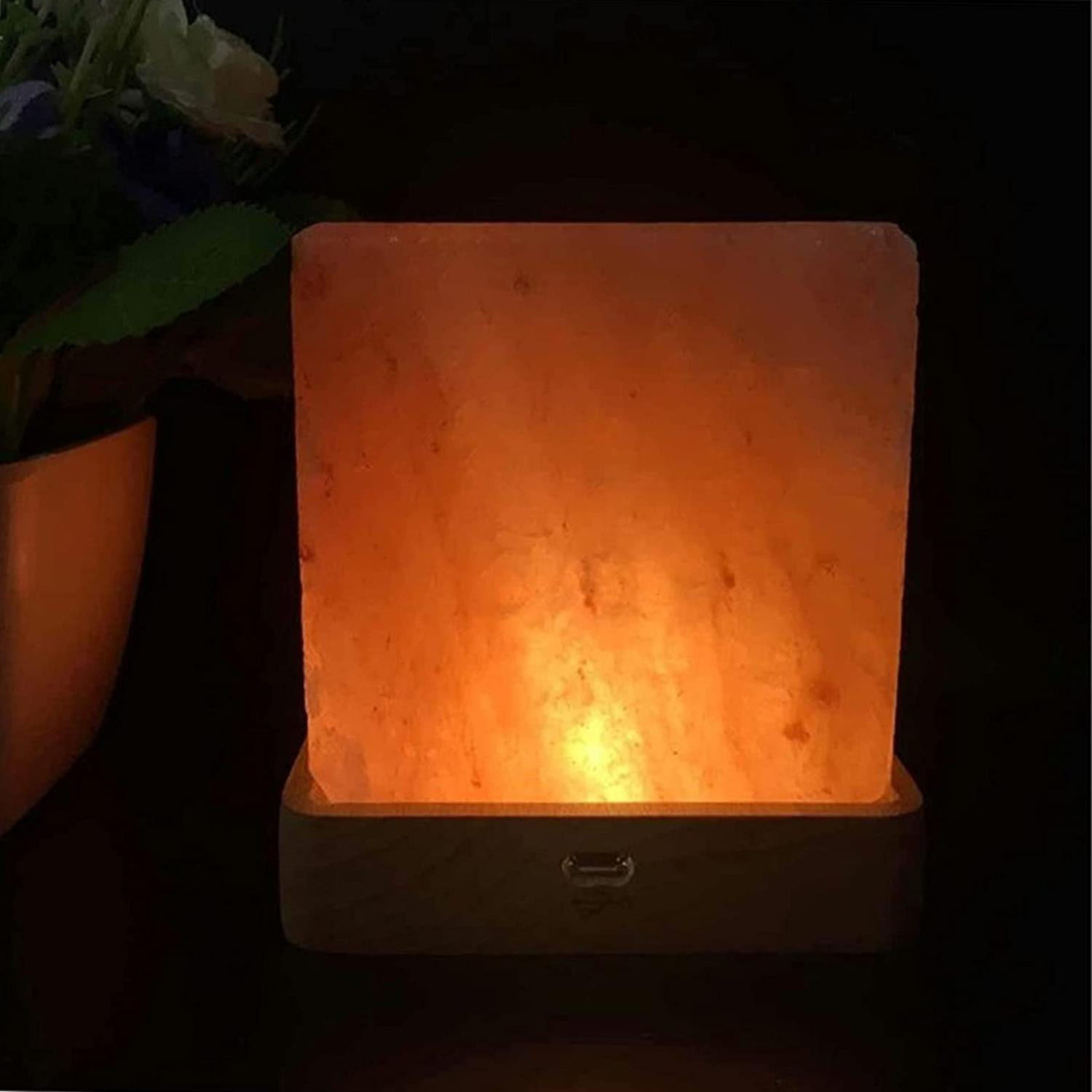 Lamp from Himalayan Salt