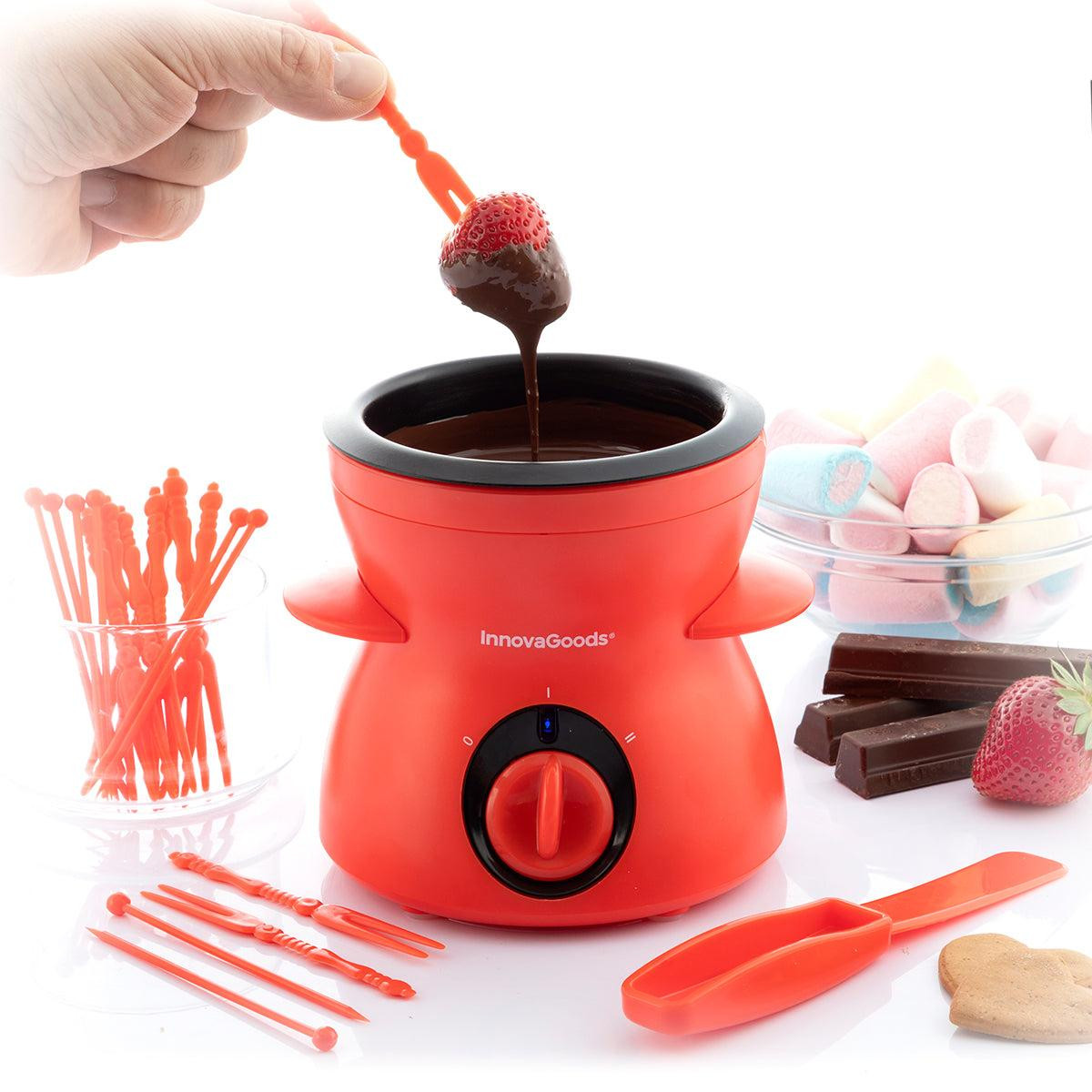 Chocoladefondue met Accessoires - Elektrisch