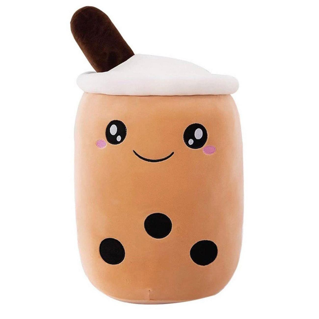 Knuffel, Bubble Tea - Wit
