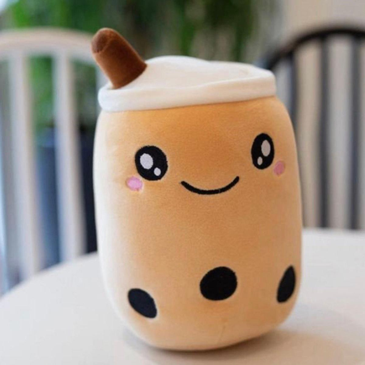 Peluche, Bubble Tea - Marron