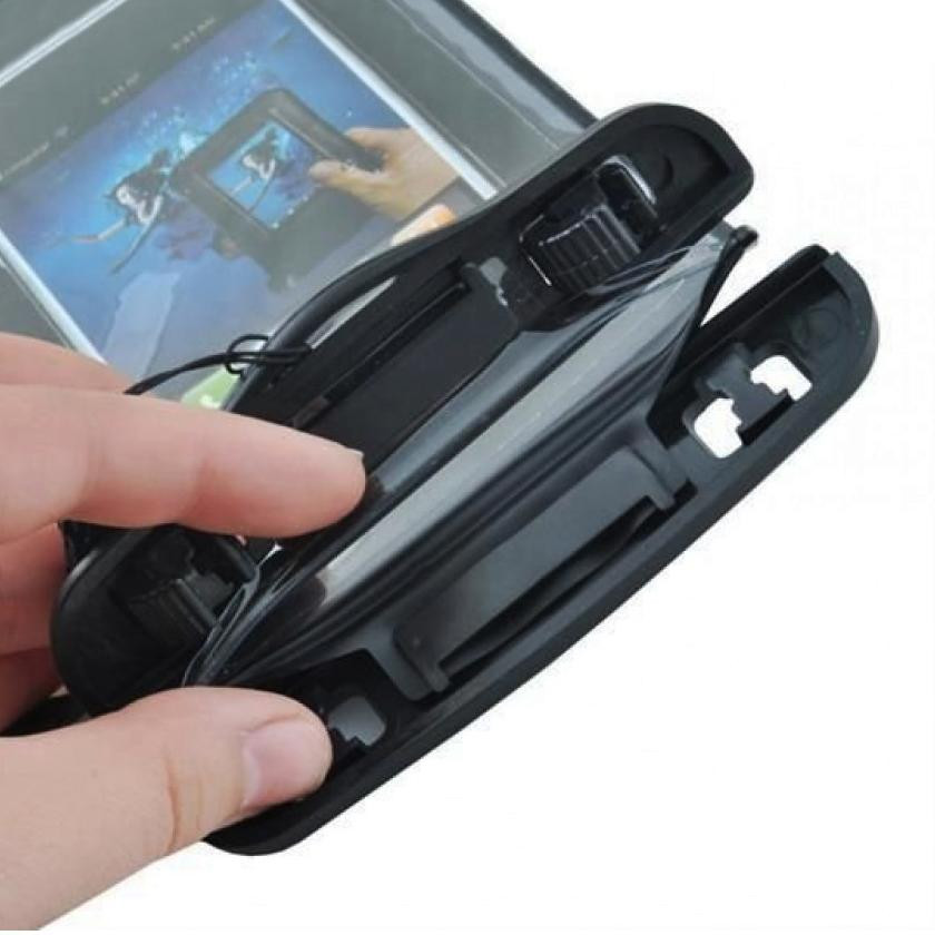 Waterproof Mobile Bag - Black