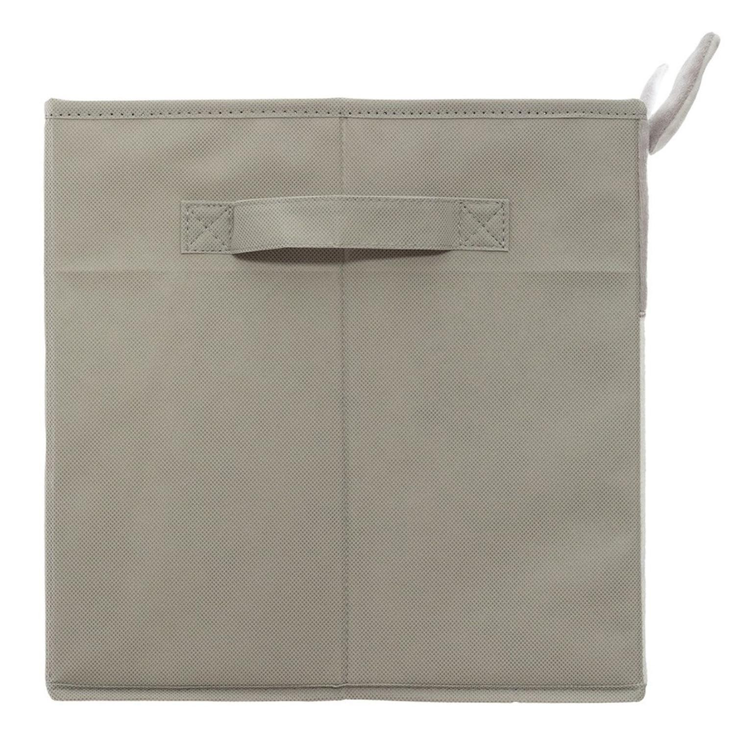 Storage Box in Fabric, Fox - Grey
