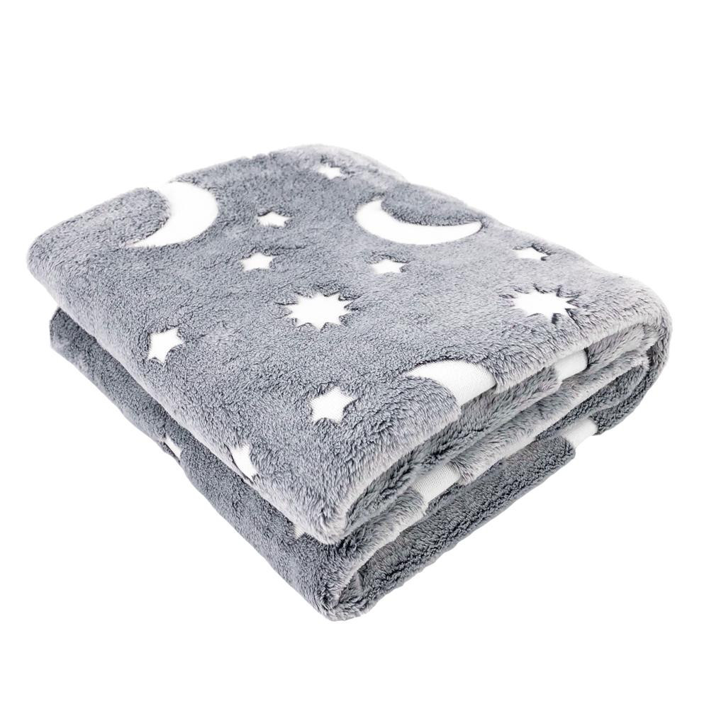 Coperta, lune e stelle - Luminosa