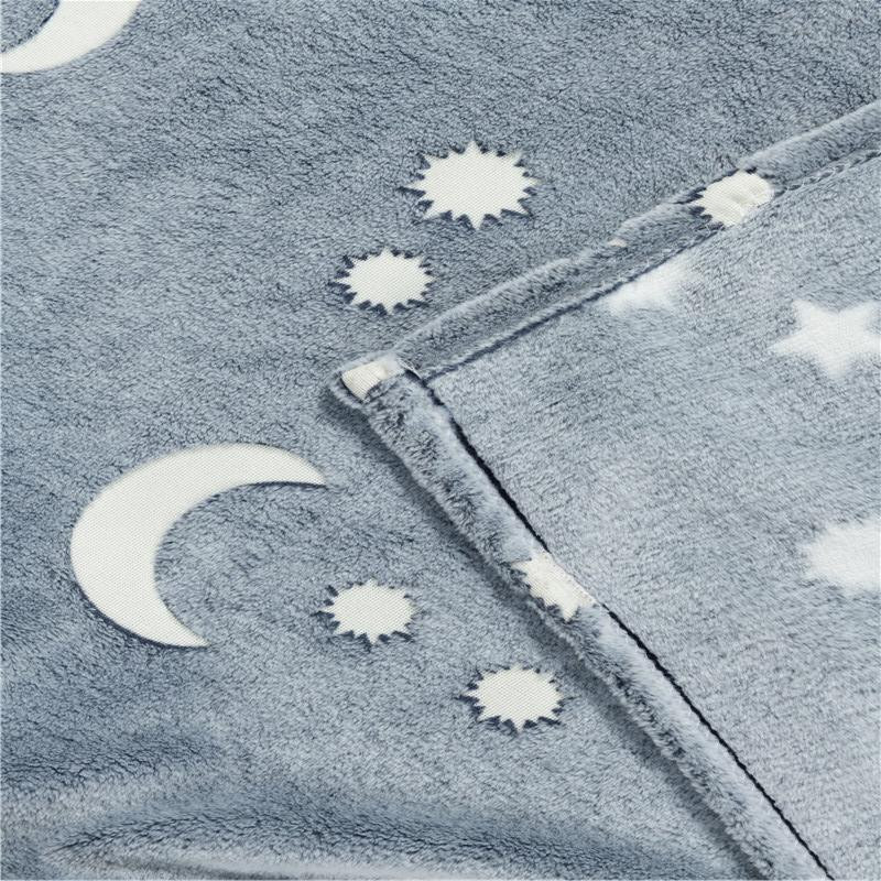 Coperta, lune e stelle - Luminosa