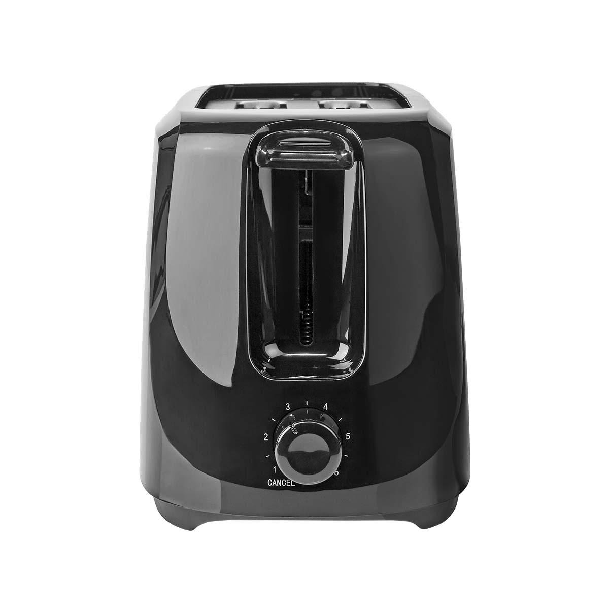 Toaster, zwei Scheiben - Schwarz