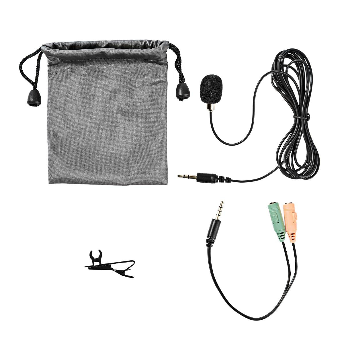 Microfono - Clip-On - Connettore da 3,5 mm