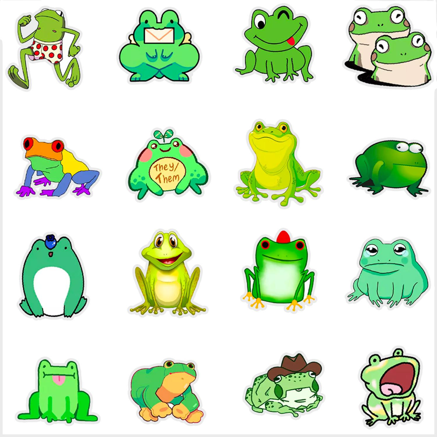 Pack de Stickers - Grenouille