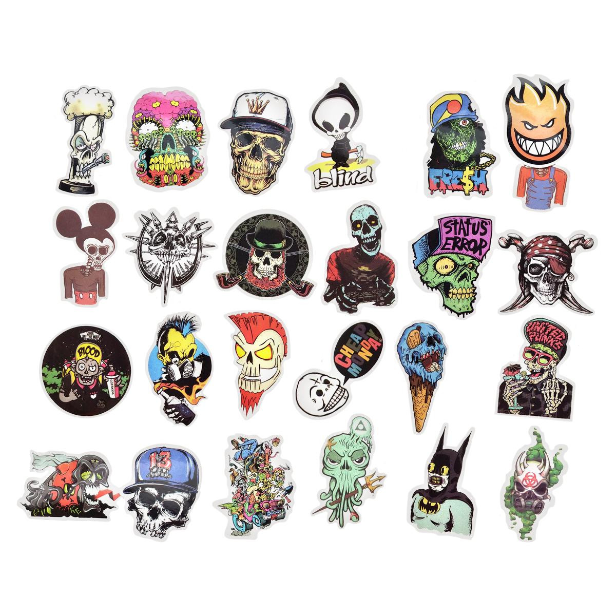 Pack de Pegatinas - Calaveras
