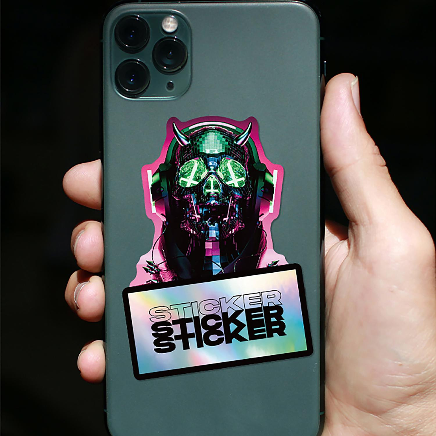 Balenie samolepiek - laser