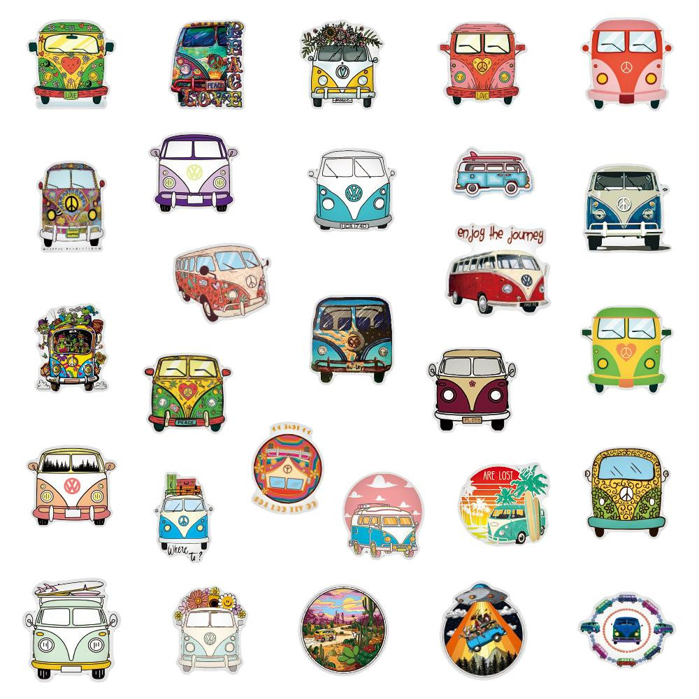 Pacote de Adesivos - Camper Van