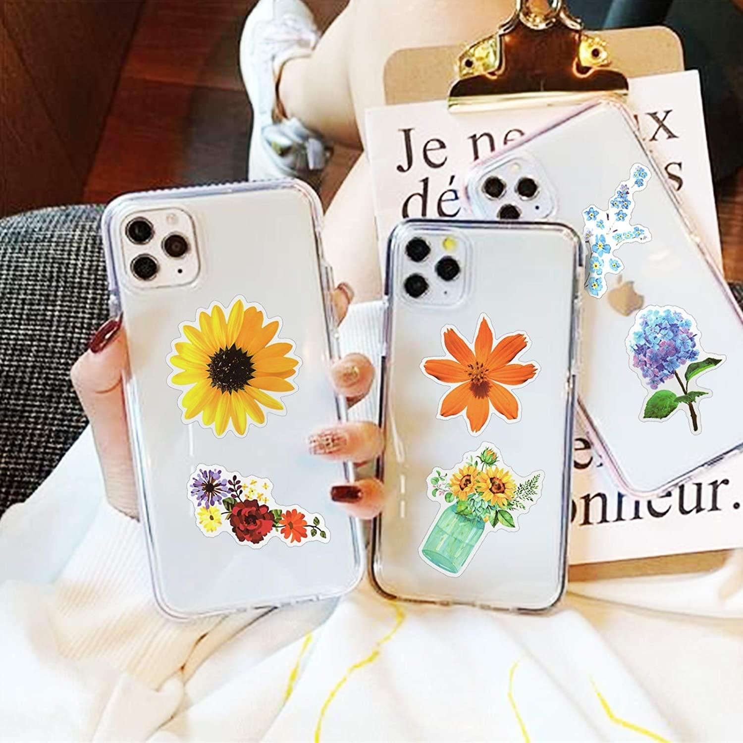 Packung Aufkleber - Flowers