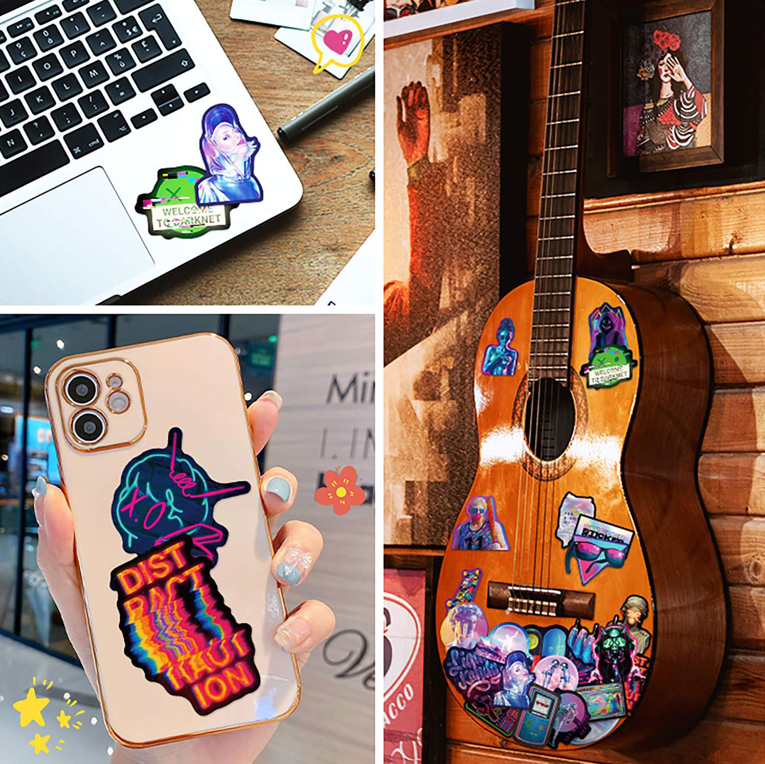 Pakje Stickers - Laser