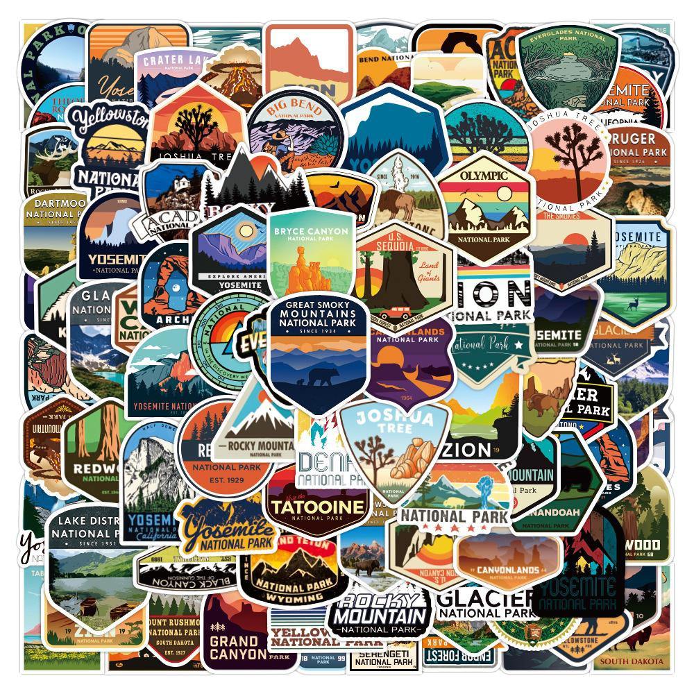 Mega Pack de Stickers - Parques Nacionales