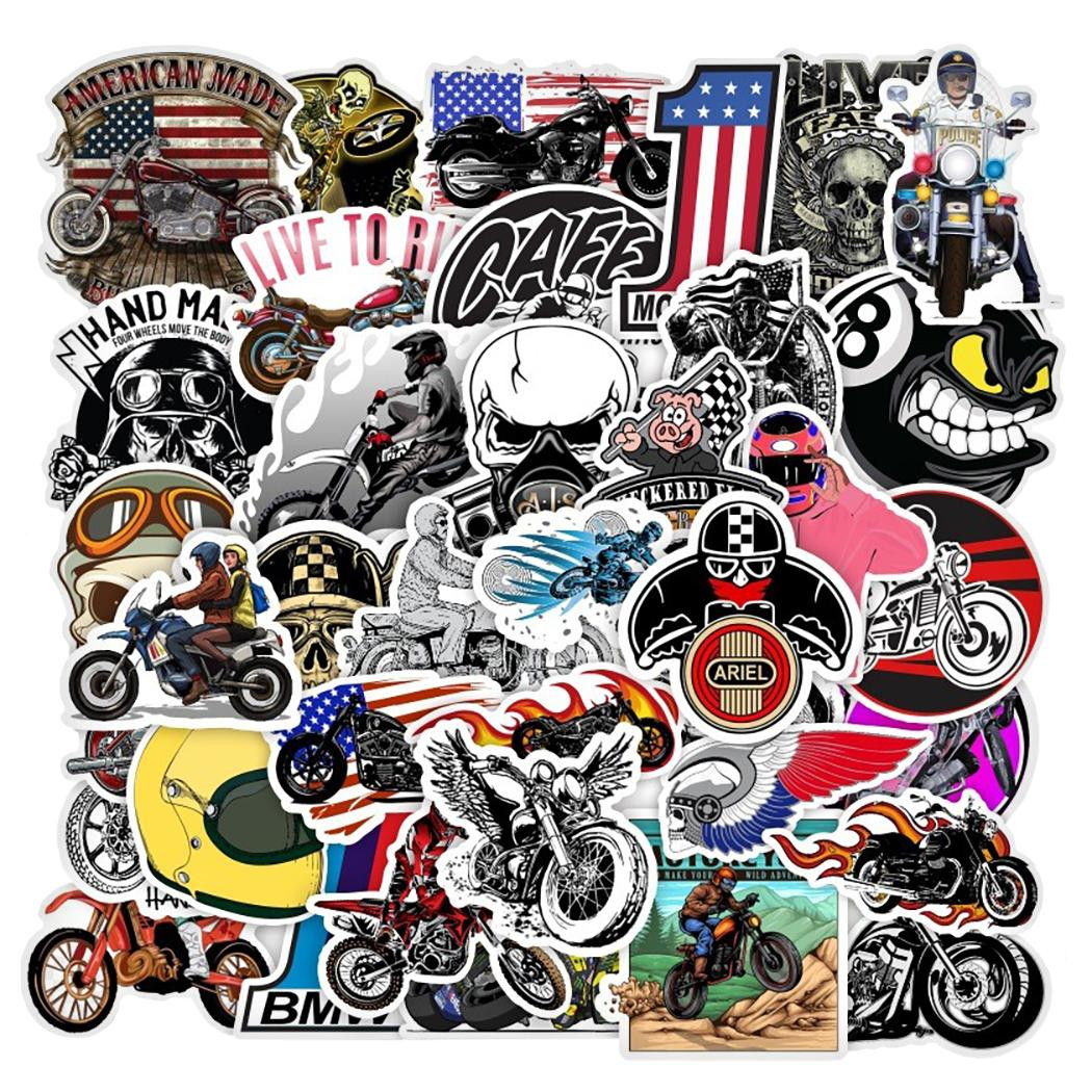 Packung Aufkleber - Retro MC