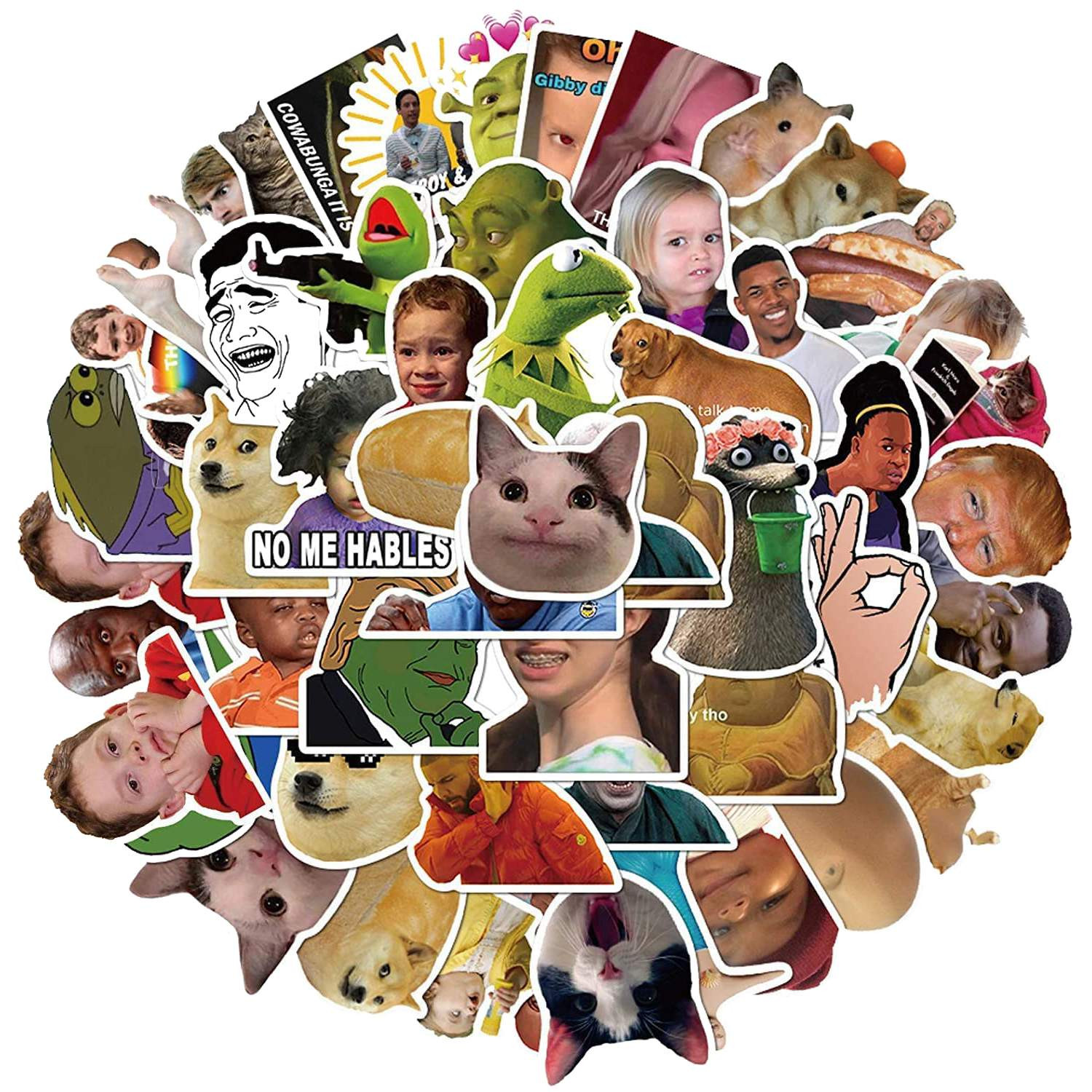 Pakje Stickers - Memes