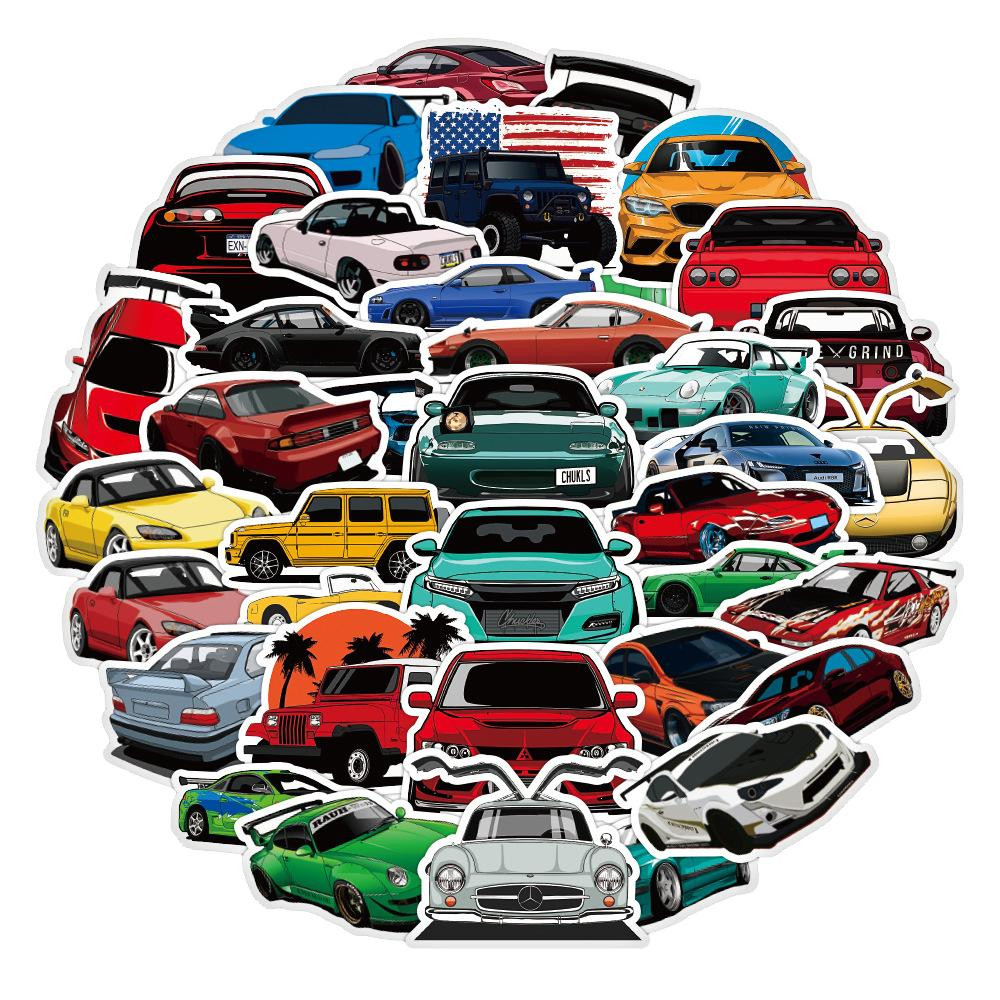 Pack de Stickers - Voitures