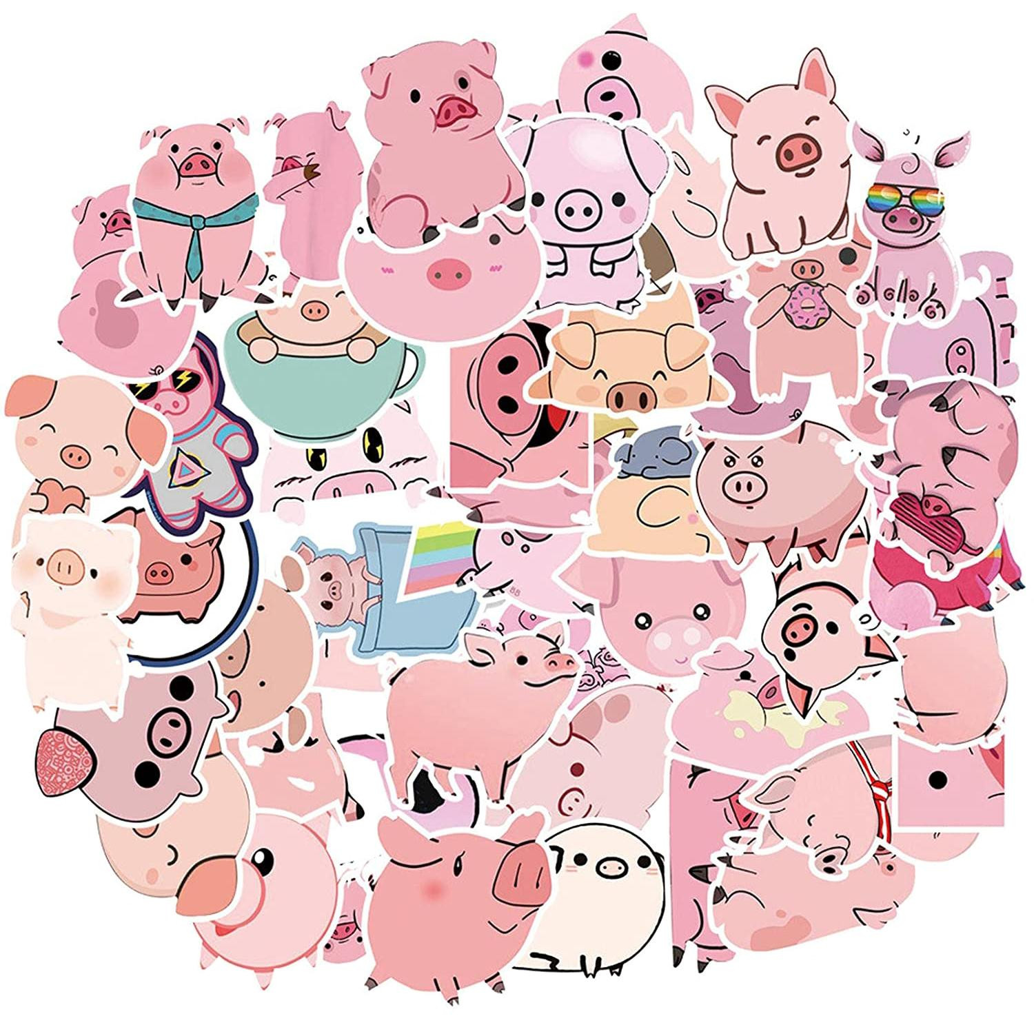 Pack de Pegatinas - Cerdos