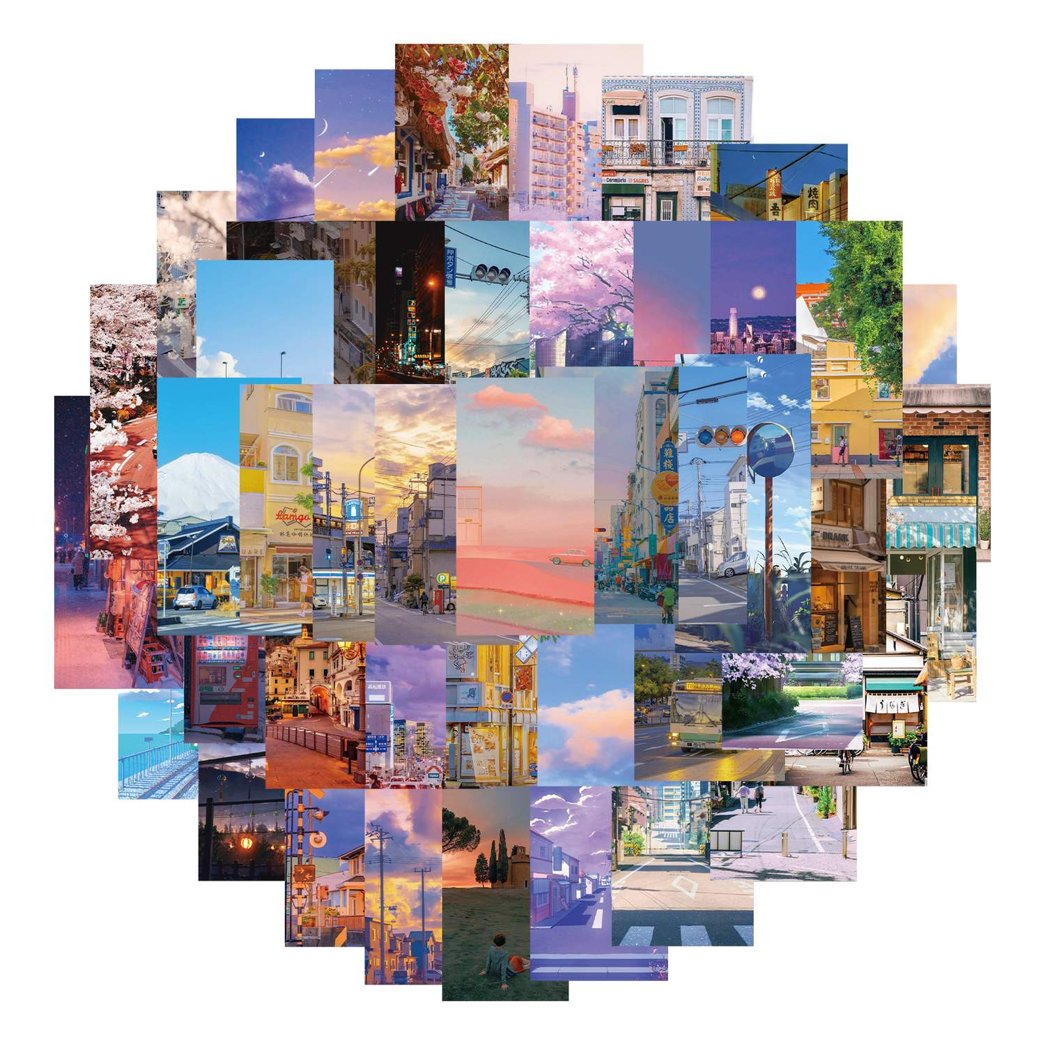 Pack de Stickers - Villes