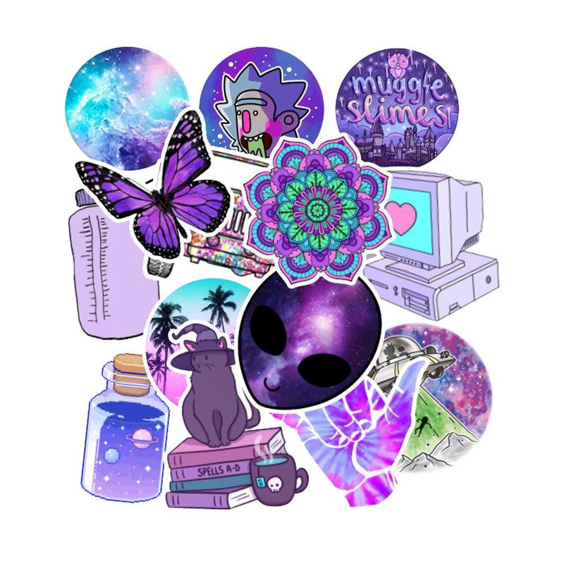 Aufkleberpaket - Purple Mix 2