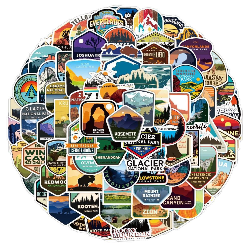 Mega Pack de Stickers - Parques Nacionales